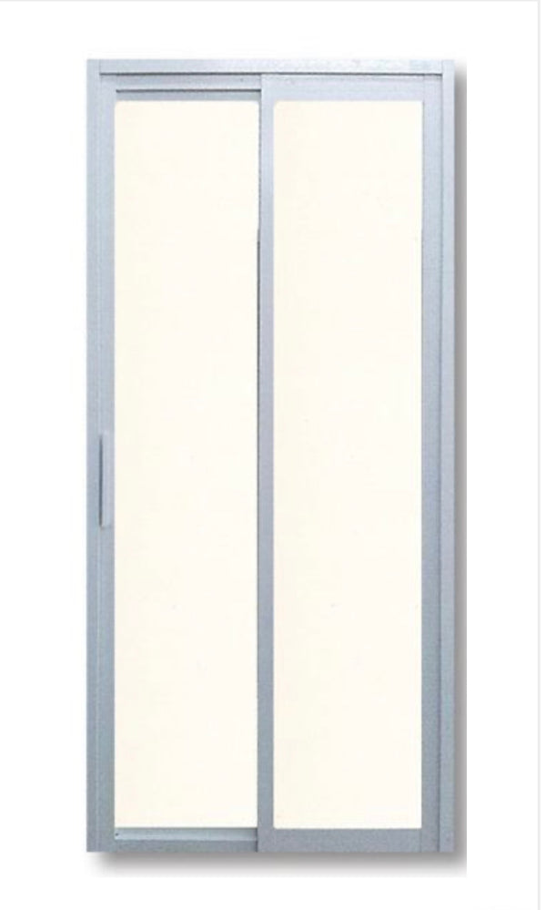 Slide and Swing Toilet Door - SD3002 - Metal and Aluminium Fabrication 