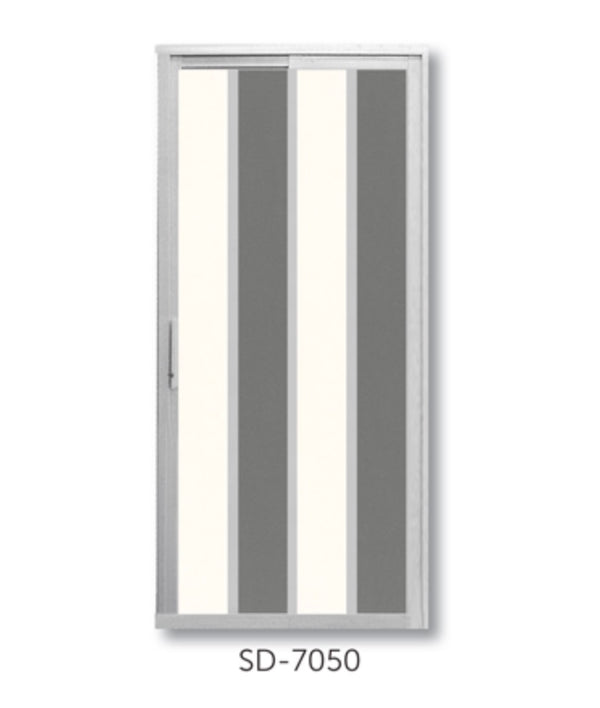 Slide and Swing Toilet Door - SD7050 - Metal and Aluminium Fabrication 